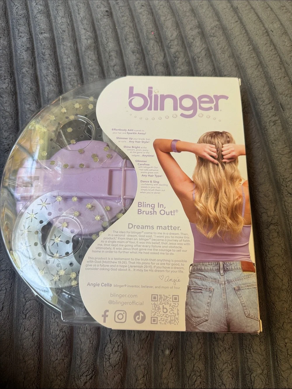 Gem Z Starter Set - Sea Lavender Phone Decorating Kit